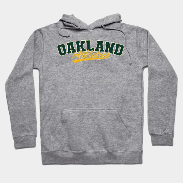 Oakland Athletics Hoodie by Nagorniak